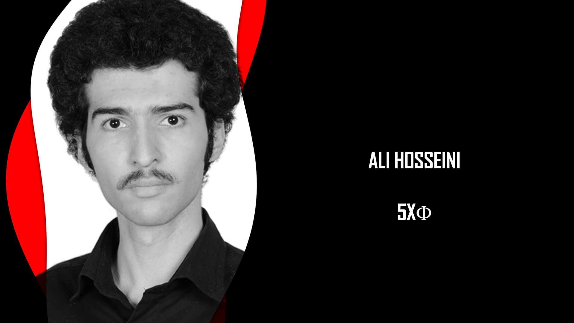 Ali Hosseini – 5XΦ episode artwork